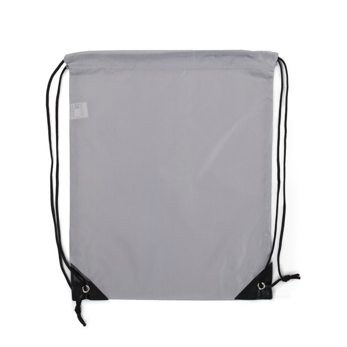 Светло-серый рюкзак-мешок арт. 131, 100% полиэстер, оптом | Мерч, униформа и текстиль для бизнеса фото-1
