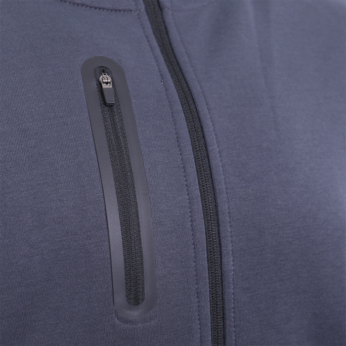 Толстовка  с капюшоном на молнии И24, Графитовый (202) фото-2