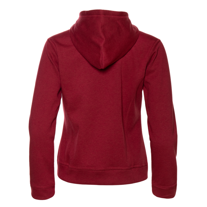 Толстовка женская STAN  с капюшоном на молнии сэндвич 320, 19, Бордовый меланж (166) фото-1