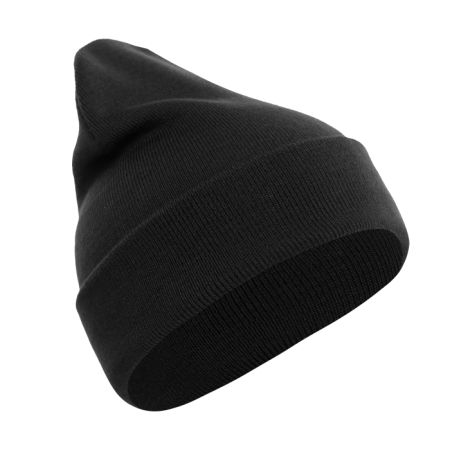 Черная шапка арт. 017 из 100% акрила, 300 гр/м2, оптом | Мерч, униформа и текстиль для бизнеса  photo-0
