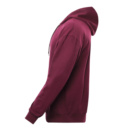 Бордовая толстовка на молнии STAN арт. 99, футер без начёса, 100% хлопок, 240 гр/м2  | Мерч, униформа и текстиль для бизнеса photo-1