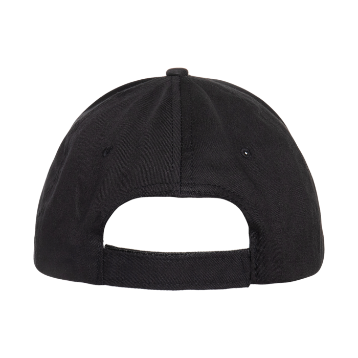 Черная бейсболка арт. 10L, 5 клиньев из 100% хлопка, 150 гр/м2, оптом | Мерч, униформа и текстиль для бизнеса  фото-3