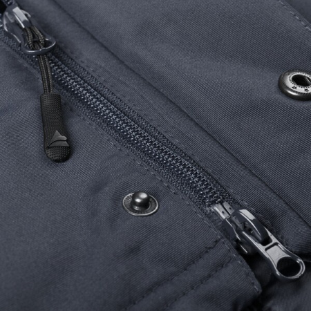 Графитовая однотонная куртка арт. 73, 100% полиэстер с водоотталкивающей пропиткой, оптом | Мерч, униформа и текстиль для бизнеса photo-4