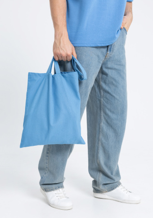 Сумка шопер STAN хлопок 38*42, 200,201, Голубой (76) photo-4