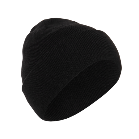 Черная шапка арт. 115 из 100% акрила, 300 гр/м2, оптом | Мерч, униформа и текстиль для бизнеса  photo-0