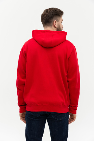 Красная толстовка арт. 17, футер с начесом, 60% хлопок, 40% полиэстер, 280 гр/м2 |  Мерч, униформа и текстиль для бизнеса photo-8