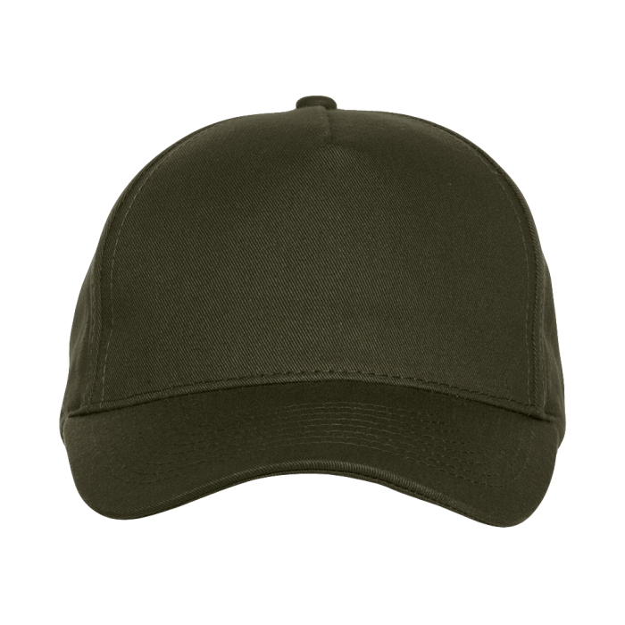 Бейсболка STAN 5 клиньев хлопок 150, 10L , Оливковый хаки (36) фото-1