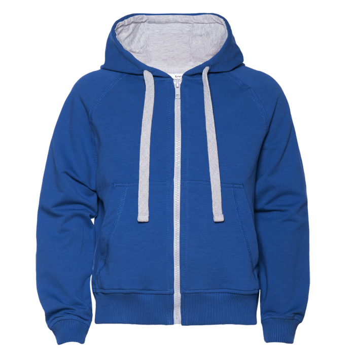 Детская синяя толстовка STAN арт. 61J, футер без начеса, 92% хлопок 8% эластан, 260 гр/м2 — оптом | Мерч, униформа и текстиль для бизнеса фото-0