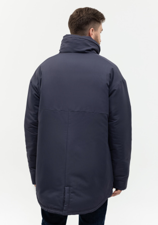 Графитовая однотонная куртка арт. 73, 100% полиэстер с водоотталкивающей пропиткой, оптом | Мерч, униформа и текстиль для бизнеса photo-18