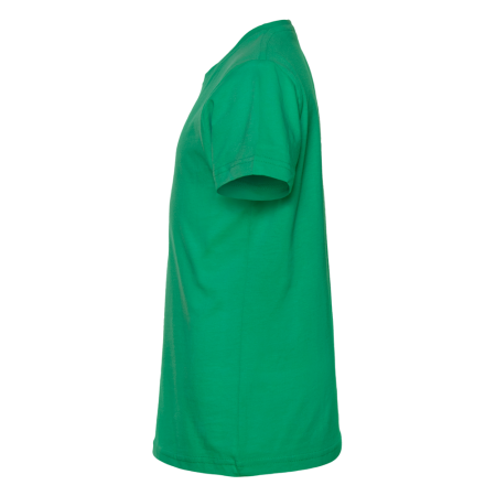 Зелёная детская футболка арт. 06U оверсайз кроя из 100% хлопка, 140 гр/м2, оптом | Мерч, униформа и текстиль для бизнеса photo-1