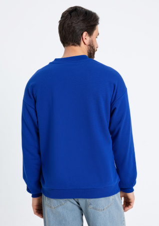 Свитшот унисекс STAN футер без начёса, 350, 96, Синий электрик (47) | Мерч, униформа и текстиль для бизнеса photo-7