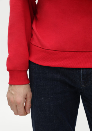 Свитшот унисекс STAN футер без начёса , 260, 63, Красный (14) | Мерч, униформа и текстиль для бизнеса photo-9