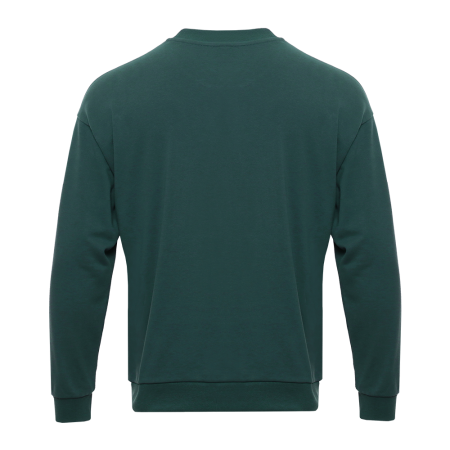 Свитшот унисекс STAN футер без начёса, 350, 96, Тёмно-зелёный (130) | Мерч, униформа и текстиль для бизнеса photo-2