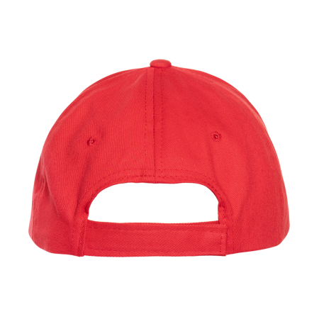 Красная бейсболка арт. 10L, 5 клиньев из 100% хлопка, 150 гр/м2, оптом | Мерч, униформа и текстиль для бизнеса  photo-4