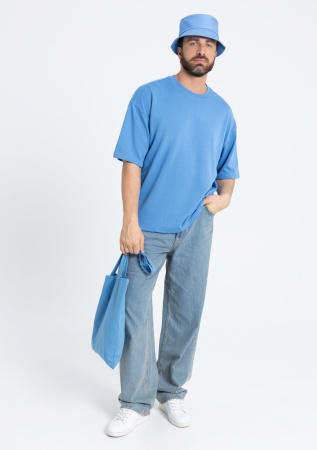 Сумка шопер STAN хлопок 38*42, 200,201, Голубой (76) photo-5