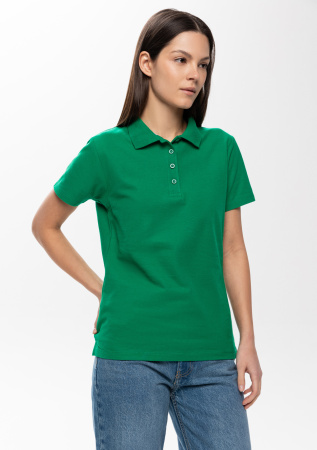 Рубашка поло женская STAN хлопок/полиэстер 185, 04WL, Зелёный (30) | Мерч, униформа и текстиль для бизнеса photo-5