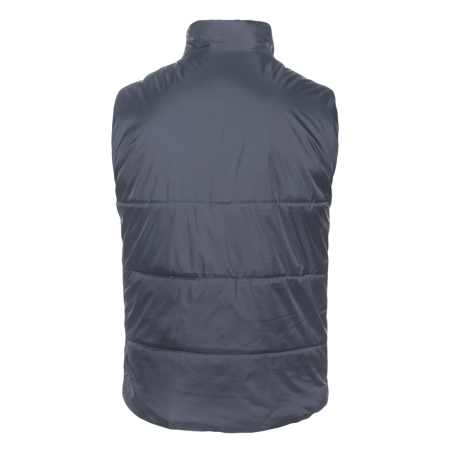 Графитовый однотонный утепленный жилет арт. 84, 100% нейлон, оптом | Мерч, униформа и текстиль для бизнеса photo-1