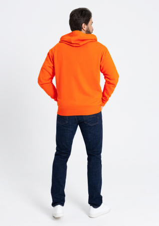 Толстовка  мужская STAN с капюшоном на молнии  футер с начёсом 280, 17,Оранжевый (28) | Мерч, униформа и текстиль для бизнеса photo-5