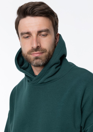 Худи унисекс STAN оверсайз футер без начёса 350, 66, Т-зелёный (130)  | Мерч, униформа и текстиль для бизнеса photo-15