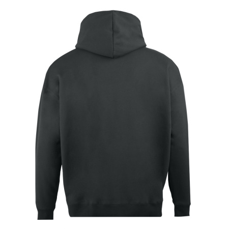 Толстовка унисекс Oversize Zip с капюшоном сэндвич 320, 100, Графит (101) photo-1