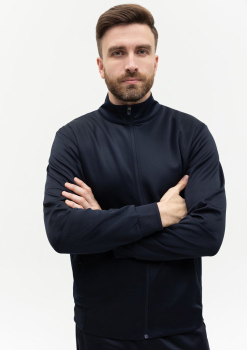 Черная однотонная толстовка арт. 95, 95% полиэстер и 5% эластан, оптом | Мерч, униформа и текстиль для бизнеса фото-4