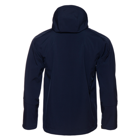 Темно-синяя однотонная куртка арт. 71N, softshell, оптом  | Мерч, униформа и текстиль для бизнеса photo-1
