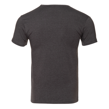 Тёмно-серая футболка арт. 37 облегающего силуэта, состав 92% хлопок 8% эластан, 180 гр/м2, оптом | Мерч, униформа и текстиль для бизнеса   photo-1
