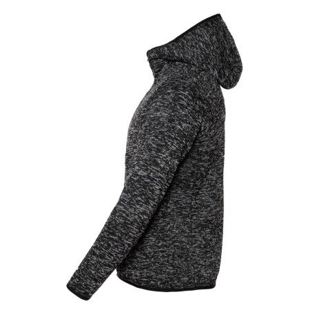 Черная толстовка STAN арт. 67 на молнии, вязаный флис 100% полиэстер, 320 гр/м2 | Мерч, униформа и текстиль для бизнеса photo-2