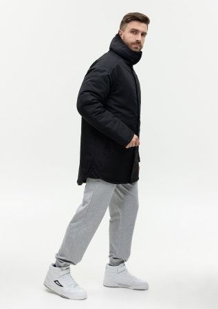 Черная однотонная куртка арт. 73, 100% полиэстер с водоотталкивающей пропиткой, оптом | Мерч, униформа и текстиль для бизнеса photo-10