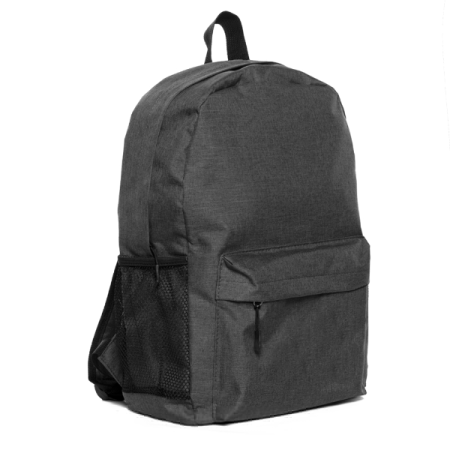 Серый рюкзак арт. 141, 100% полиэстер, оптом | Мерч, униформа и текстиль для бизнеса photo-2