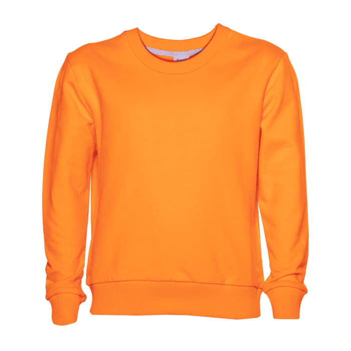 Свитшот детский STAN футер без начёса, 260, 63J, Оранжевый (28) | Мерч, униформа и текстиль для бизнеса фото-0