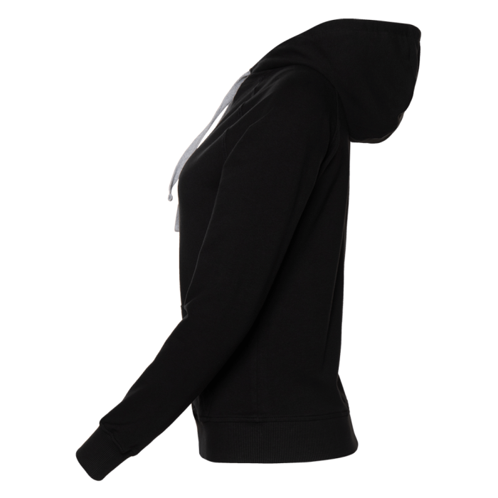 Женская черная толстовка STAN арт. 61W, футер без начеса, 92% хлопок 8% эластан, 260 гр/м2 | Мерч, униформа и текстиль для бизнеса фото-2