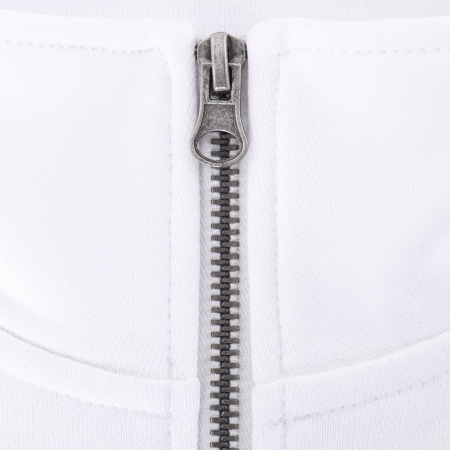 Толстовка STAN оверсайз на молнии, футер без начёса, 340, 102, Белый (10) photo-3