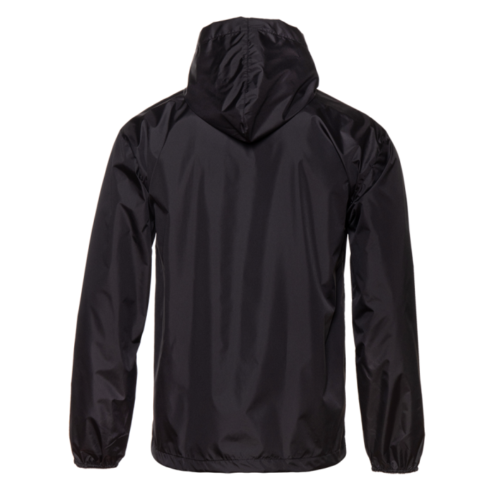 Черная однотонная ветровка арт. 59, 100% полиэстер, Dewspo 210T – оптом | Мерч, униформа и текстиль для бизнеса фото-1