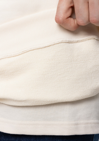 Худи унисекс STAN оверсайз футер без начёса 350, 66, Молочный (11) | Мерч, униформа и текстиль для бизнеса photo-20