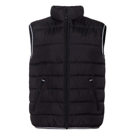 Черный утепленный мужской жилет, оптом | Мерч, униформа и текстиль для бизнеса photo-0
