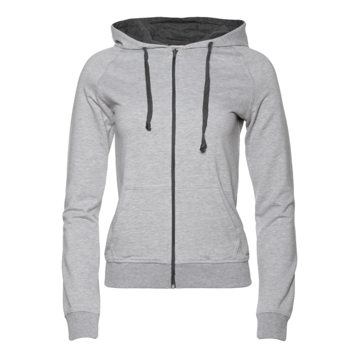 Женская серая толстовка STAN арт. 61W, футер без начеса, 92% хлопок 8% эластан, 260 гр/м2 | Мерч, униформа и текстиль для бизнеса фото-0
