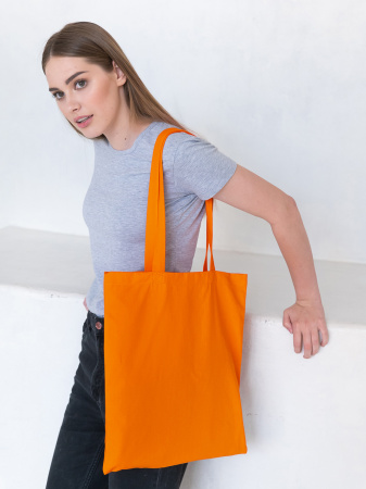 Оранжевая сумка шопер, оптом | Мерч, униформа и текстиль для бизнеса photo-1