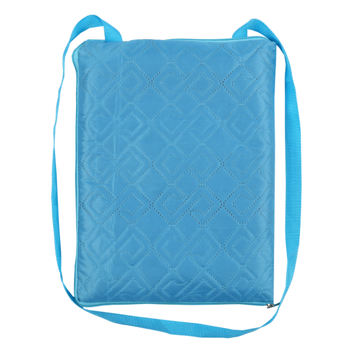 Бирюзово-оранжевый плед арт. 307, 100% полиэстер, оптом | Мерч, униформа и текстиль для бизнеса фото-1