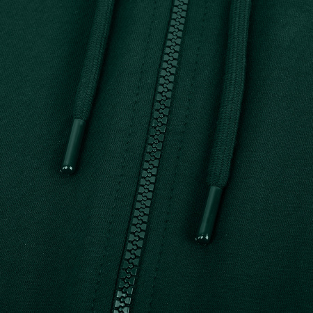 Темно-зеленая толстовка на молнии STAN арт. 99, футер без начёса, 100% хлопок, 240 гр/м2  | Мерч, униформа и текстиль для бизнеса photo-5