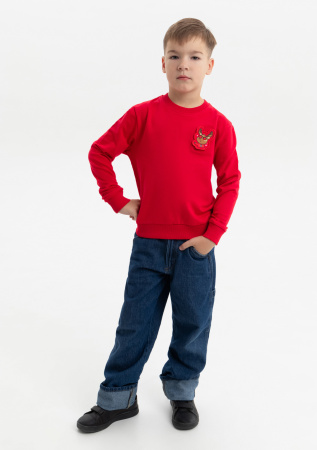 Свитшот детский STAN футер без начёса, 260, 63J, Красный (14) | Мерч, униформа и текстиль для бизнеса photo-19