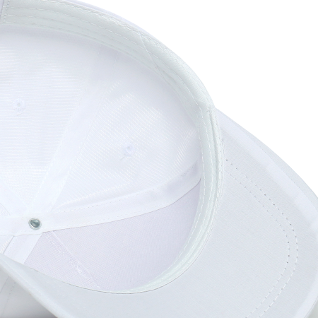 Белая бейсболка 5 клиньев из 100% хлопка, 150 гр/м2, оптом | Мерч, униформа и текстиль для бизнеса  photo-4