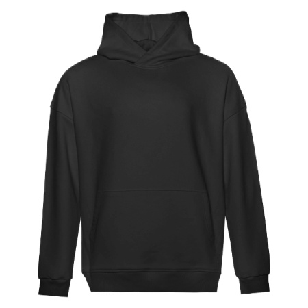 Худи унисекс STAN оверсайз футер без начёса 350, 66, Чёрный (20) | Мерч, униформа и текстиль для бизнеса photo-0