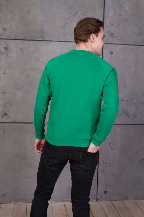 Свитшот унисекс STAN  футер с начёсом 260, 53, Зелёный (30) | Мерч, униформа и текстиль для бизнеса фото-4