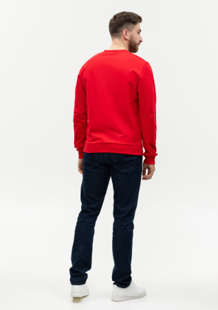 Свитшот унисекс STAN футер без начёса , 260, 63, Красный (14) | Мерч, униформа и текстиль для бизнеса photo-5