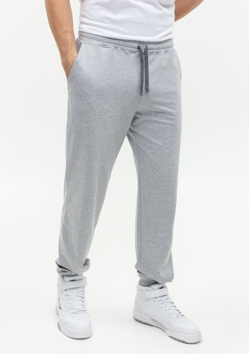 Брюки мужские STAN футер без начёса, 260, 62, Серый меланж (50) фото-3