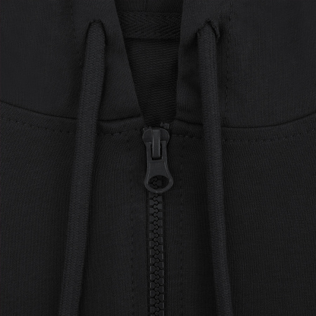 Черная толстовка на молнии STAN арт. 99, футер без начёса, 100% хлопок, 240 гр/м2  | Мерч, униформа и текстиль для бизнеса photo-5