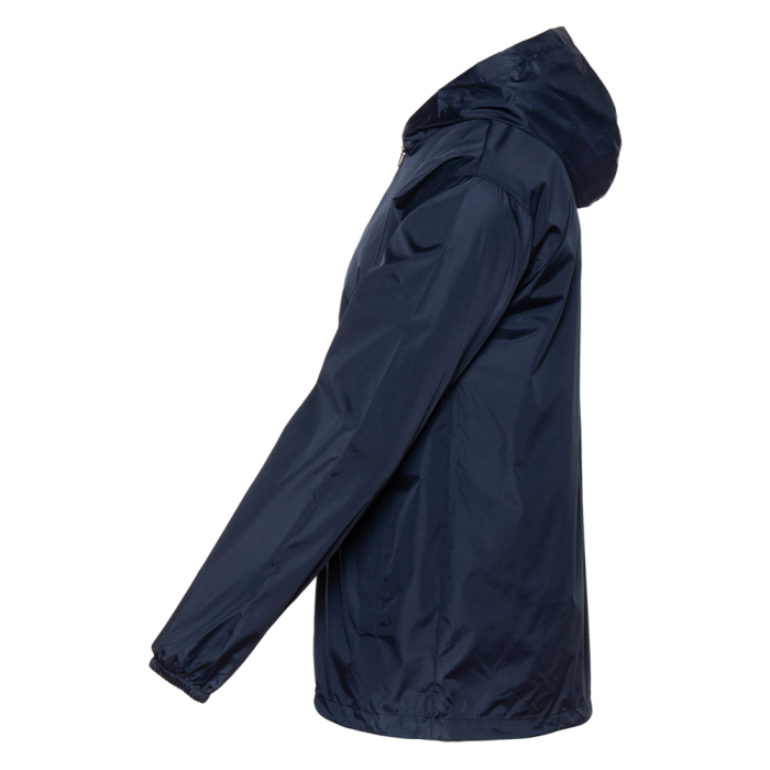 Темно-синяя однотонная ветровка арт. 59, 100% полиэстер, Dewspo 210T – оптом | Мерч, униформа и текстиль для бизнеса фото-2