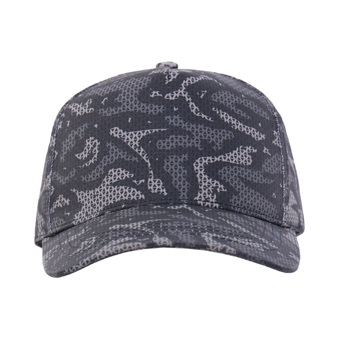 Бейсболка STAN 5 клиньев хлопок 330,01, Серый камуфляж (155) фото-1