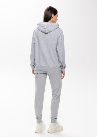 Худи унисекс STAN футер без начёса 260, 23, Серый меланж (50) | Мерч, униформа и текстиль для бизнеса photo-12